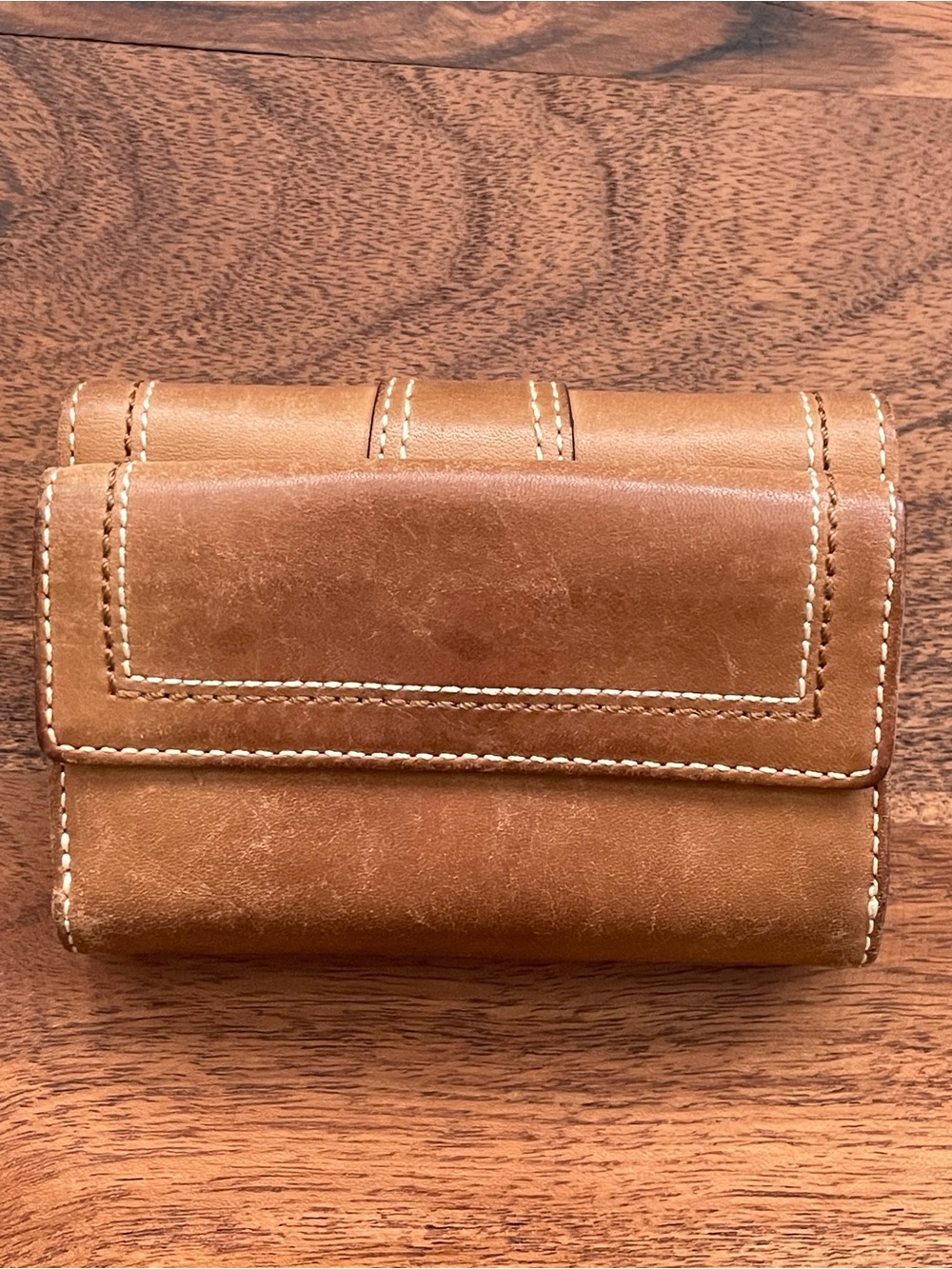 COACH Brown Leather SOHO Buckle Compact Wallet - Picture 2 of 8